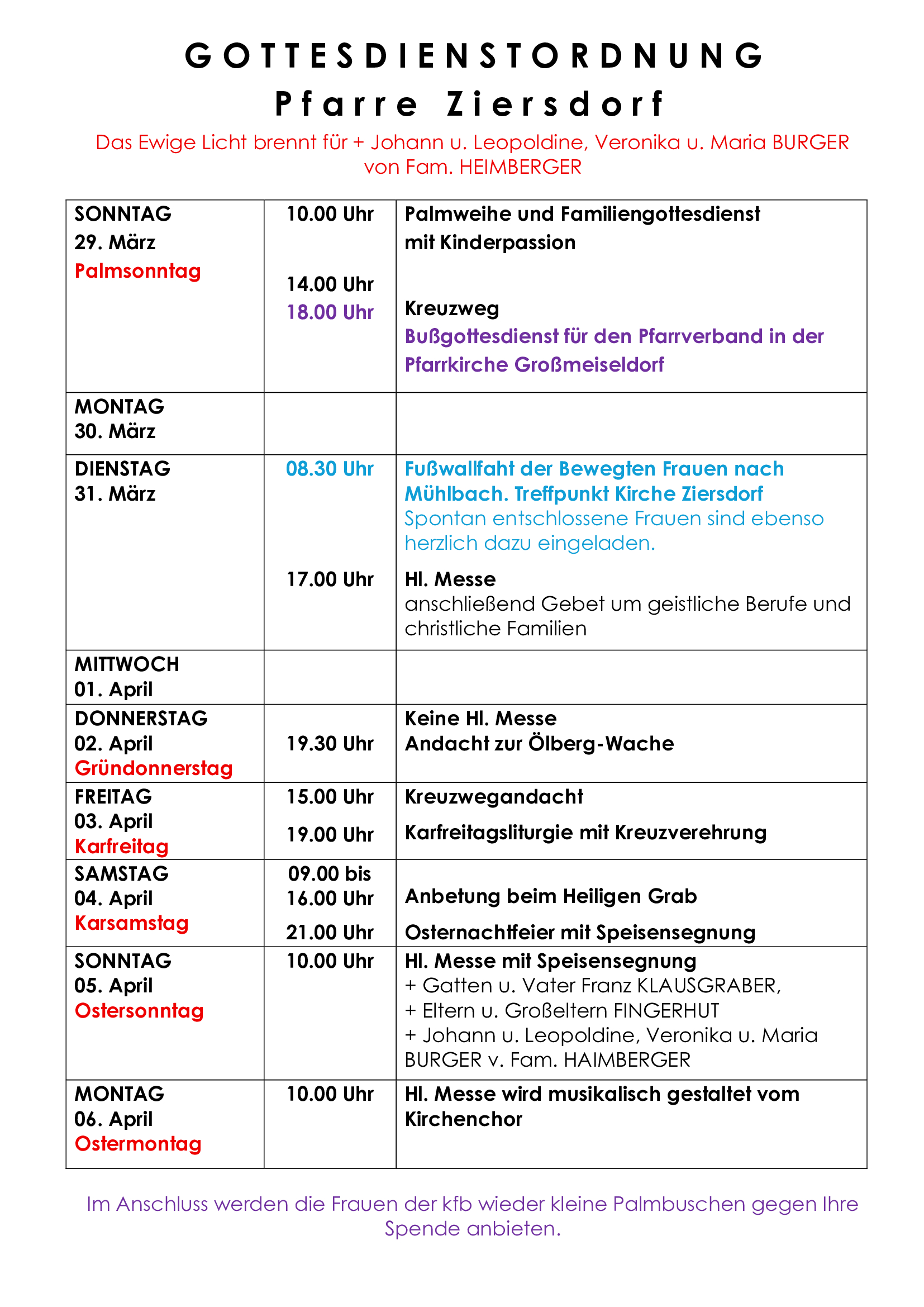 Ziersdorf 02.04.2026